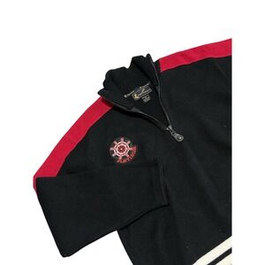 Men's VTG Crosstown Acrylic 1/4 Zip Pullover Made In Korea M